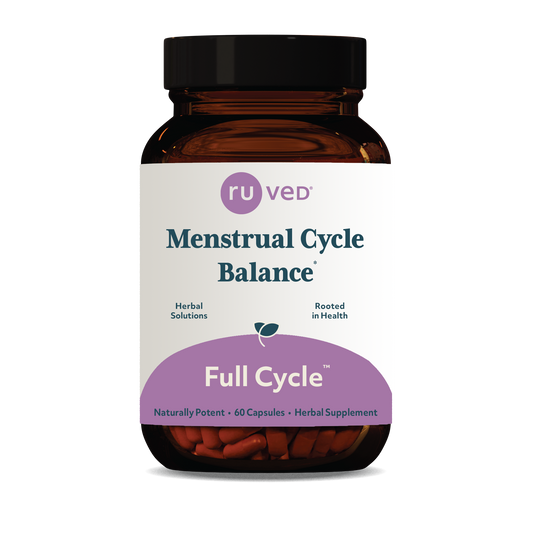Full Cycle Capsules - Balancing Formula for Hormone Health, 60 Vegetarian Capsules, Supports Women's Wellness.