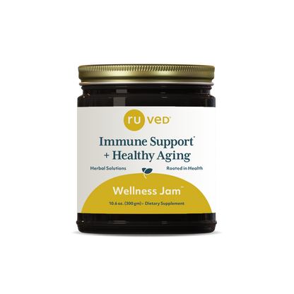 Wellness Jam Jar - Finely crafted antioxidant-packed jam for Day Nourishment - 300 gm Jar, Perfect for Immune Support + Healthy Aging with ingredients like Honey and Amla.