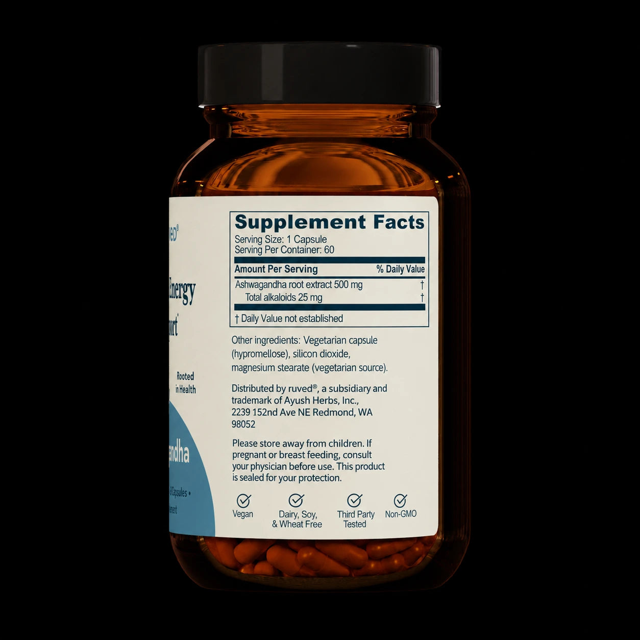 Ashwagandha - Stress & Energy Support