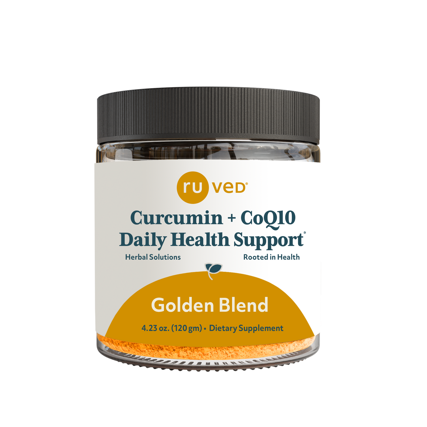 Golden Blend - Curcumin + CoQ10 Daily Health Support by ruved herbal supplements and ayush herbs