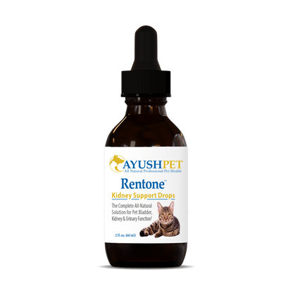 pet rentone drops provides powerful support for the urinary and kidney health of your pet by ruved herbal supplements and ayush herbs