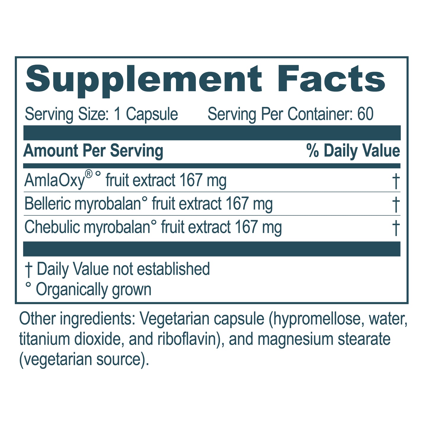 Triphala - Digestive Support + Antioxidants