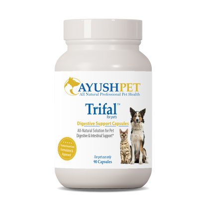 pet trifal capsules provides digestive and elimination support and is also considered to have antioxidant properties which promotes healthy vision by ruved herbal supplements and ayush herbs