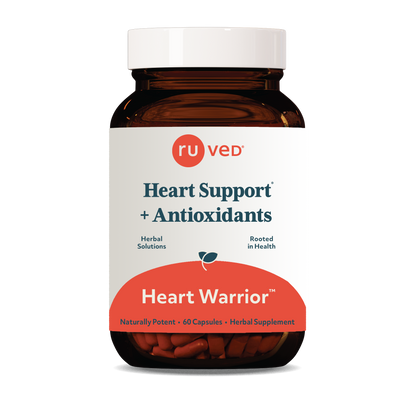 heart warrior Full Spectrum Heart Support, Promotes Healthy Circulation and Exercise Performance by ruved herbal supplements and ayush herbs