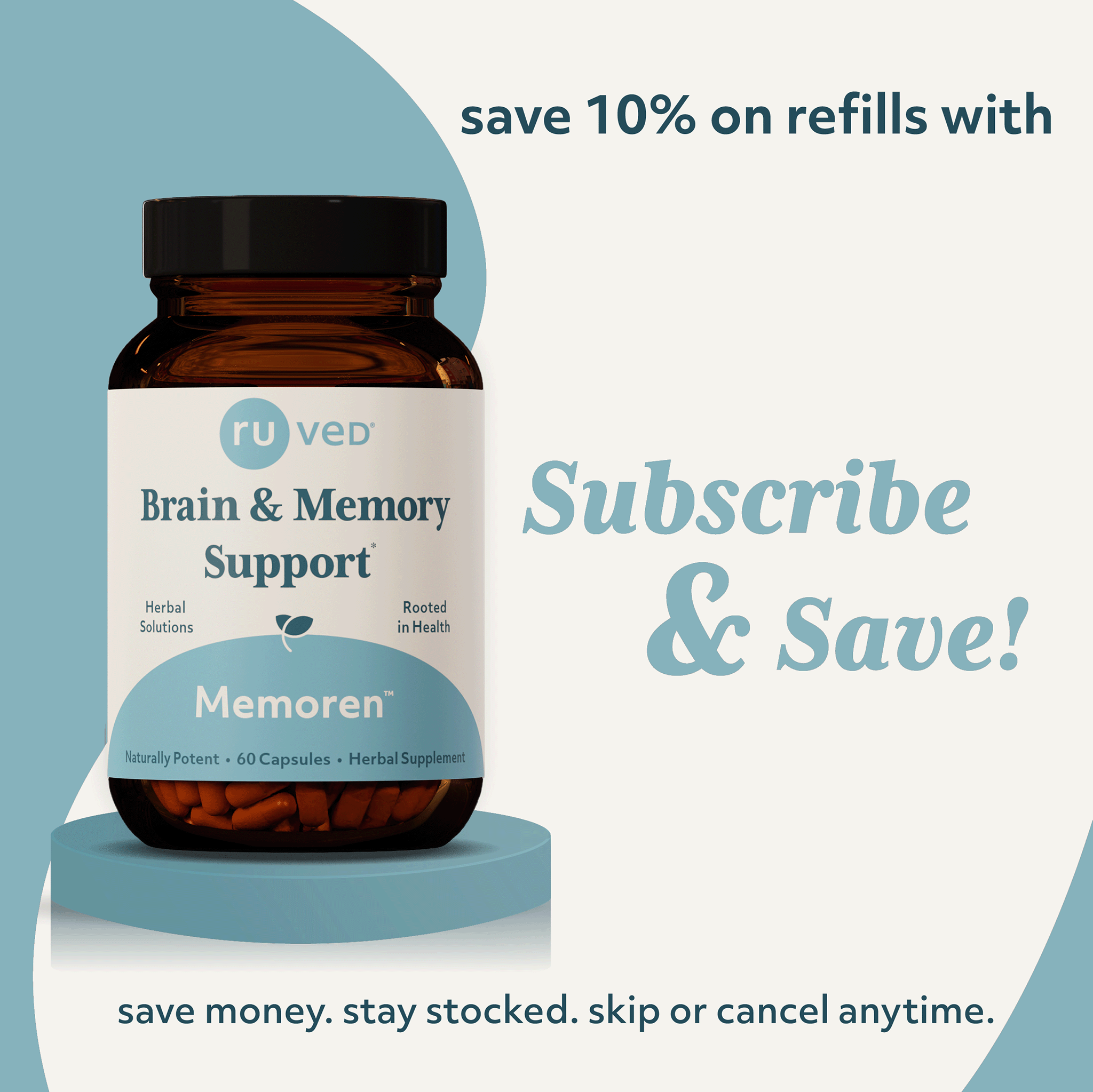 Save 10% on refills with subscribe and save! Save money and stay stocked. Skip or cancel anytime. 