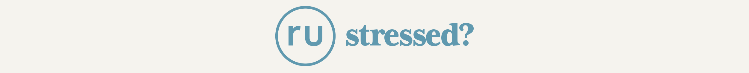 R U Stressed?