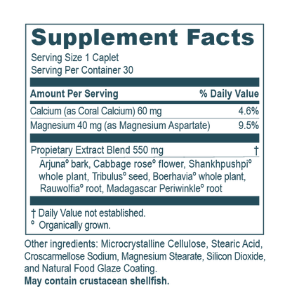 Carditone supplement facts 